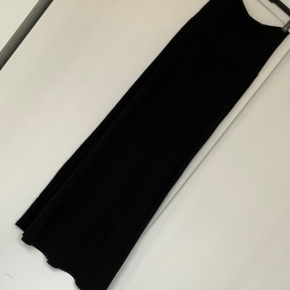 black Splendid jersey tube midi dress XS